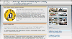 Desktop Screenshot of chicagomarineheritage.org